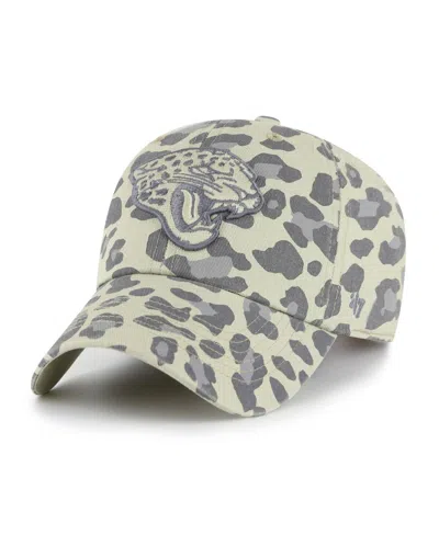 47 Brand Women's Gray Jacksonville Jaguars Bagheera Clean Up Adjustable Hat