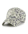 47 Brand Women's Gray Kansas City Chiefs Bagheera Clean Up Adjustable Hat In Gray