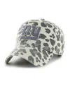 47 Brand Women's Gray New York Giants Bagheera Clean Up Adjustable Hat In Gray