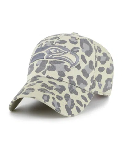 47 Brand Women's Gray Seattle Seahawks Bagheera Clean Up Adjustable Hat