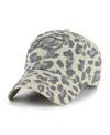 47 Brand Women's Gray Tampa Bay Buccaneers Bagheera Clean Up Adjustable Hat In Multi