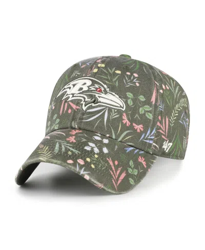 47 Brand Women's Green Baltimore Ravens Verbena Clean Up Adjustable Hat