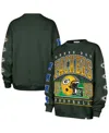 47 Brand '47  Green Green Bay Packers Go Big Oversized Pullover Sweatshirt In Green