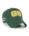 47 Brand Women's Green Bay Packers Zoey Clean Up Adjustable Hat In Green
