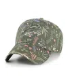 47 Brand Women's Green Detroit Lions Verbena Clean Up Adjustable Hat In Green