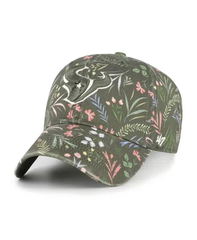 47 Brand Women's Green Houston Texans Verbena Clean Up Adjustable Hat