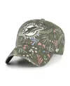 47 Brand Women's Green Miami Dolphins Verbena Clean Up Adjustable Hat In Green