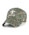 47 Brand Women's Green New Orleans Saints Verbena Clean Up Adjustable Hat In Green