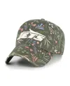 47 Brand Women's Green New York Jets Verbena Clean Up Adjustable Hat In Green