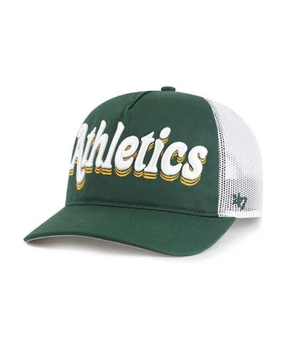 47 Brand Women's Green Oakland Athletics Biloxi Hitch Adjustable Hat