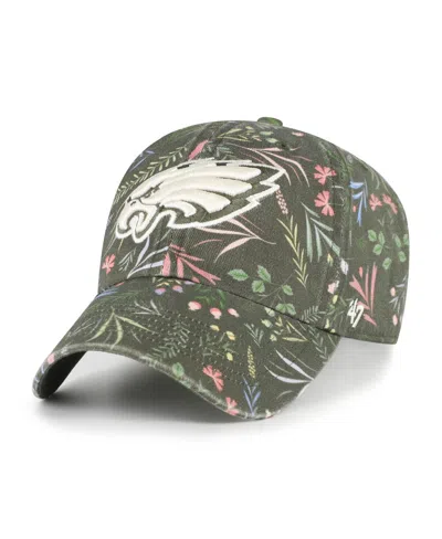 47 Brand Women's Green Philadelphia Eagles Verbena Clean Up Adjustable Hat