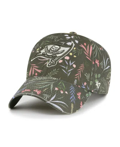 47 Brand Women's Green Tampa Bay Buccaneers Verbena Clean Up Adjustable Hat In Brown