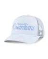 47 Brand Women's Light Blue Cleveland Guardians Foundation Script Hitch Adjustable Trucker Hat