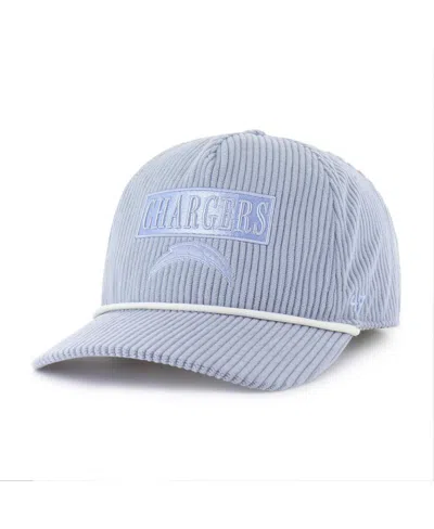 47 Brand Women's Light Blue Los Angeles Chargers Mellow Corduroy Hitch Adjustable Hat