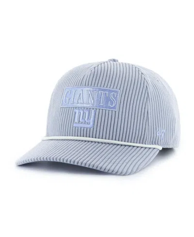 47 Brand Women's Light Blue New York Giants Mellow Corduroy Hitch Adjustable Hat