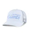 47 Brand Women's Light Blue San Francisco Giants Foundation Script Hitch Adjustable Trucker Hat