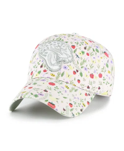 47 Brand Women's Light Pink Jacksonville Jaguars Posey Clean Up Adjustable Hat