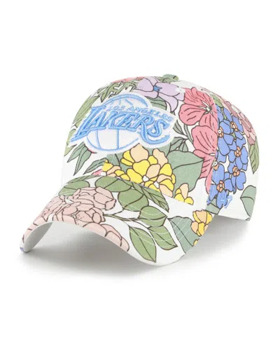 47 Brand Women's Los Angeles Lakers Florentina Clean Up Adjustable Hat In Multi