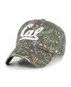 47 Brand Women's Moss Green Cal Bears Verbena Clean Up Adjustable Hat In Multi