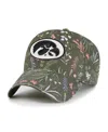47 Brand Women's Moss Green Iowa Hawkeyes Verbena Clean Up Adjustable Hat In Multi