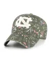 47 Brand Women's Moss Green North Carolina Tar Heels Verbena Clean Up Adjustable Hat In Green