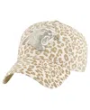 47 Brand Women's Natural Colorado Rockies Panthera Clean Up Adjustable Hat In Natural