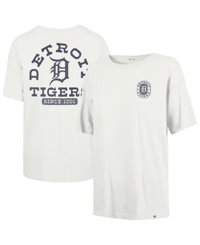 47 Brand Women's Natural Detroit Tigers Back Canyon Sadie T-shirt In Neutral