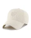 47 Brand Women's Natural Las Vegas Raiders Mellow Corduroy Cleanup Adjustable Hat In Neutral