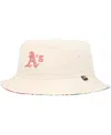 47 BRAND 47 BRAND WOMEN'S NATURAL OAKLAND ATHLETICS POLLINATOR BUCKET HAT