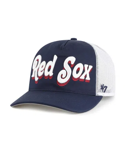 47 Brand Women's Navy Boston Red Sox Biloxi Hitch Adjustable Hat In Blue