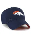 47 Brand Women's Navy Denver Broncos Confetti Icon Clean Up Adjustable Hat