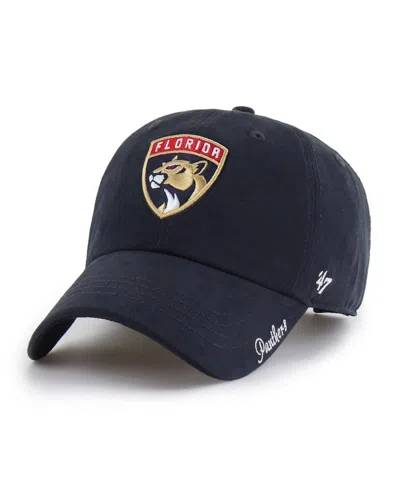 47 Brand Women's Navy Florida Panthers Miata Clean Up Adjustable Hat In Blue