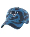 47 Brand Women's Navy New England Patriots Freeform Clean Up Adjustable Hat