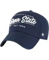 47 Brand Women's Navy Penn State Nittany Lions Sidney Clean Up Adjustable Hat In Navy