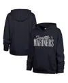 47 Brand Women's Navy Seattle Mariners Whim Hoodie In Blue