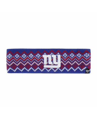 47 Brand Women's New York Giants Elsa Headband In Blue