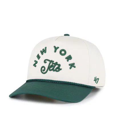 47 Brand Women's New York Jets Hitch Rope Embellishment Baseball Cap In Green