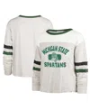 47 Brand Women's Oatmeal Michigan State Spartans Vault All Class Lena Long Sleeve T-shirt In Oatmeal