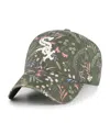 47 Brand Women's Olive Chicago White Sox Moss Verbena Clean Up Adjustable Hat In Green