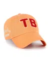 47 Brand Women's Orange Tampa Bay Buccaneers Zoey Clean Up Adjustable Hat In Orange