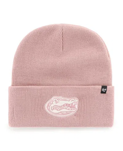 47 Brand Women's Pink Florida Gators Haymaker Cuffed Knit Hat