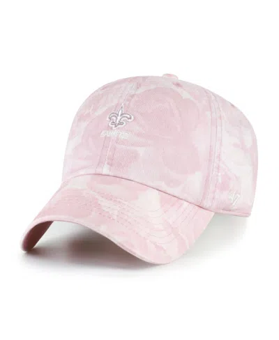 47 Brand Women's Pink New Orleans Saints Gardenia Clean Up Adjustable Hat