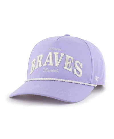 47 Brand Women's Purple Atlanta Braves Gelato Hitch Rope Adjustable Hat