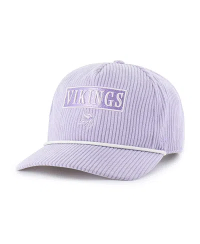 47 Brand Women's Purple Minnesota Vikings Mellow Corduroy Hitch Adjustable Hat