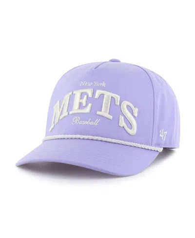47 Brand Women's Purple New York Mets Gelato Hitch Rope Adjustable Hat