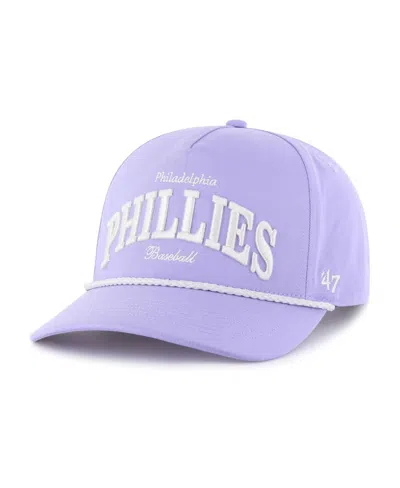 47 Brand Women's Purple Philadelphia Phillies Gelato Hitch Rope Adjustable Hat