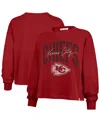 47 Brand '47 Red Kansas City Chiefs Muse Sydney Long Sleeve T-shirt In Red