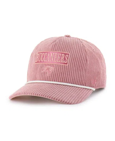 47 Brand Women's Red Tampa Bay Buccaneers Mellow Corduroy Hitch Adjustable Hat In Purple