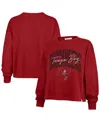 47 Brand Women's Red Tampa Bay Buccaneers Muse Sydney Long Sleeve T-shirt In Red