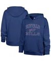 47 BRAND WOMEN'S ROYAL BUFFALO BILLS CLARITY NAOMI PULLOVER HOODIE